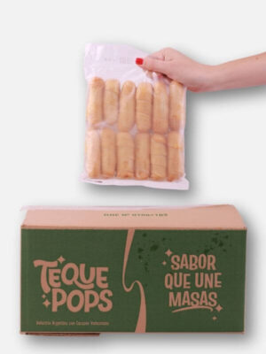 TEQUEÑOS TRADICIONALES O VEGANOS FRITOS TERMINADOS X CAJA 18 DOCENAS (216 UNIDADES)